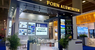 FOEN Aluminum โดดเด่นอย่างโดดเด่นในช่วงท้ายของเฟสที่ 2 ของงาน Canton Fair